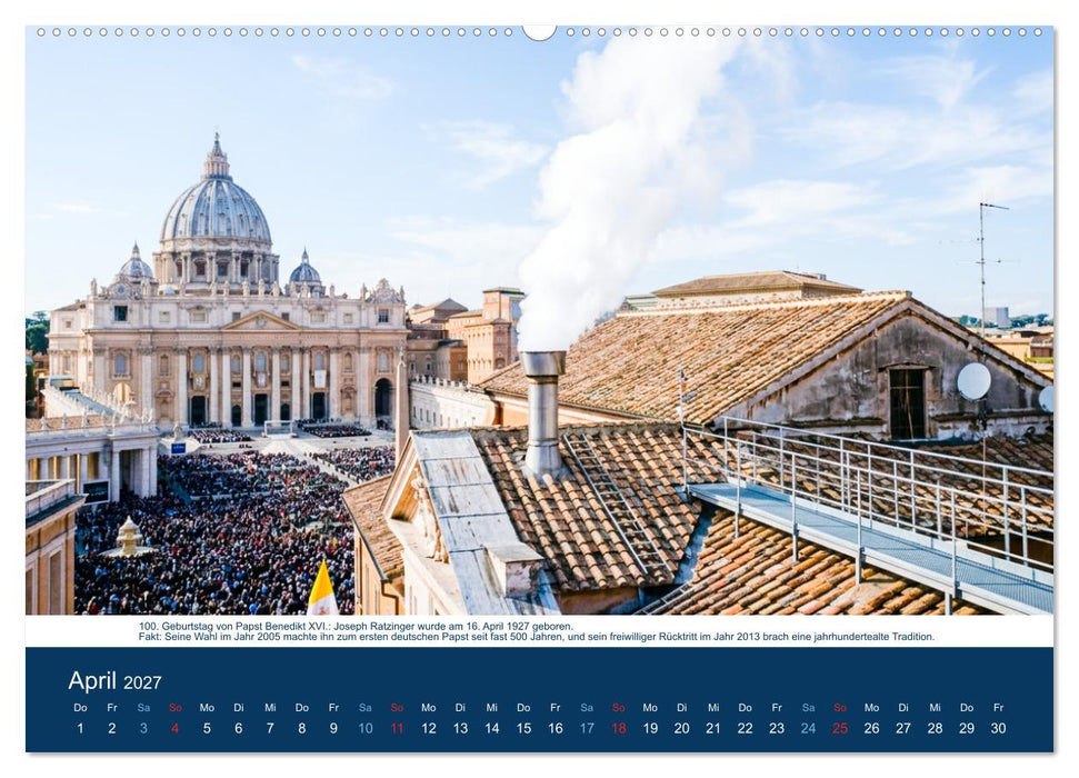 Zeitsprung - Geschichte im Fokus (CALVENDO Premium Wandkalender 2027)