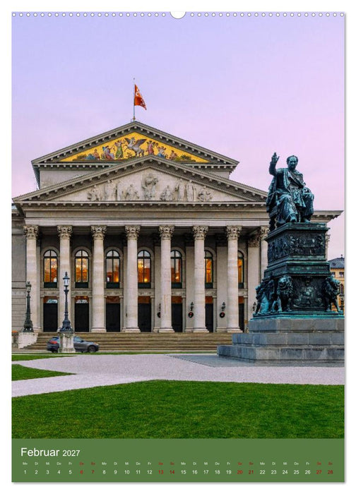 Münchner Stadtansichten. Facetten der Isarmetropole (CALVENDO Wandkalender 2027)