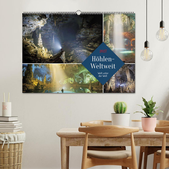 Höhlen-Weltweit (CALVENDO Wandkalender 2027)