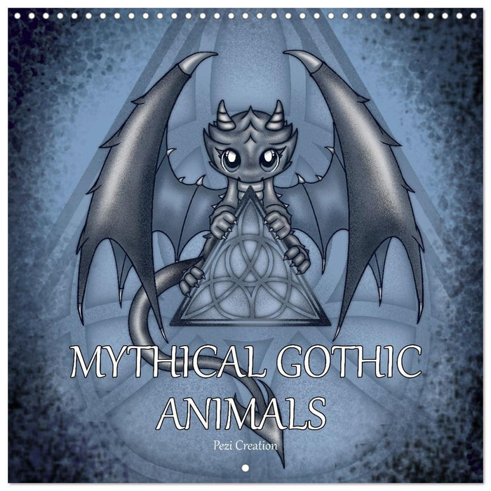 Mythical Gothic Animals (CALVENDO Monthly Calendar 2027)