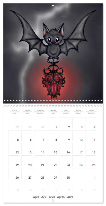 Mythical Gothic Animals (CALVENDO Monthly Calendar 2027)