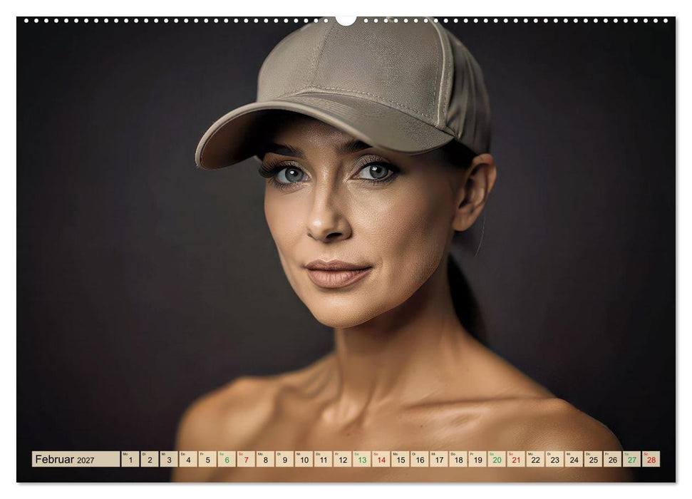 Erotische-Eleganz mit Hut (CALVENDO Wandkalender 2027)