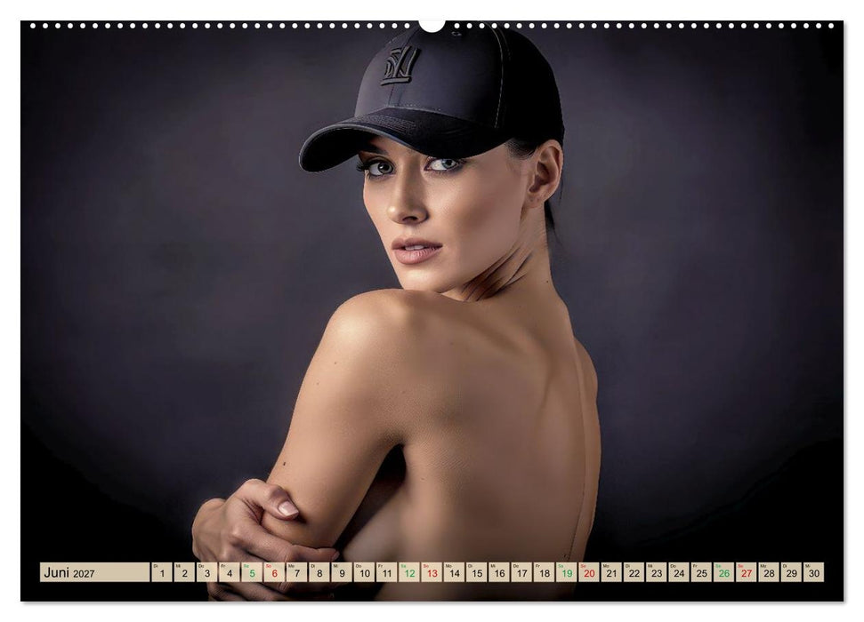 Erotische-Eleganz mit Hut (CALVENDO Wandkalender 2027)
