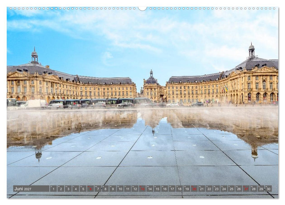 Zauberhaftes Bordeaux (CALVENDO Premium Wandkalender 2027)