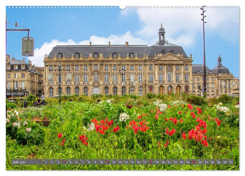 Zauberhaftes Bordeaux (CALVENDO Premium Wandkalender 2027)