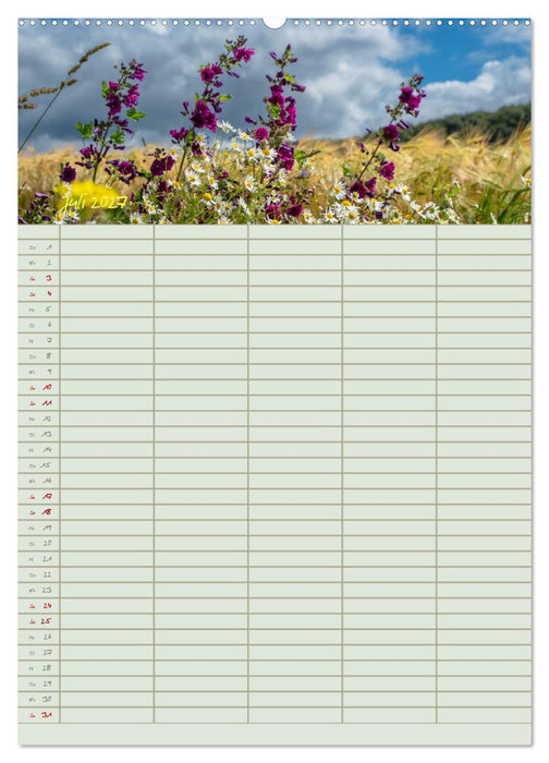 Naturgartenglück - Jahresplaner für Garten- und Naturliebhaber (CALVENDO Premium Wandkalender 2027)