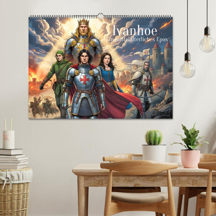 Ivanhoe – Ein mittelalterliches Epos (CALVENDO Wandkalender 2027)