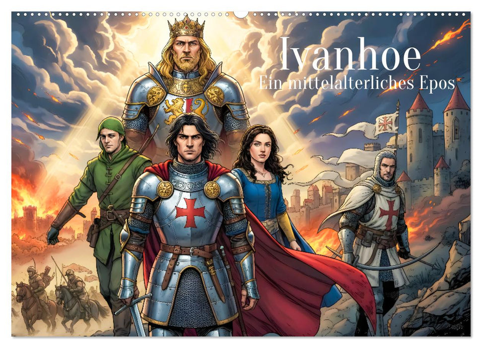 Ivanhoe – Ein mittelalterliches Epos (CALVENDO Wandkalender 2027)