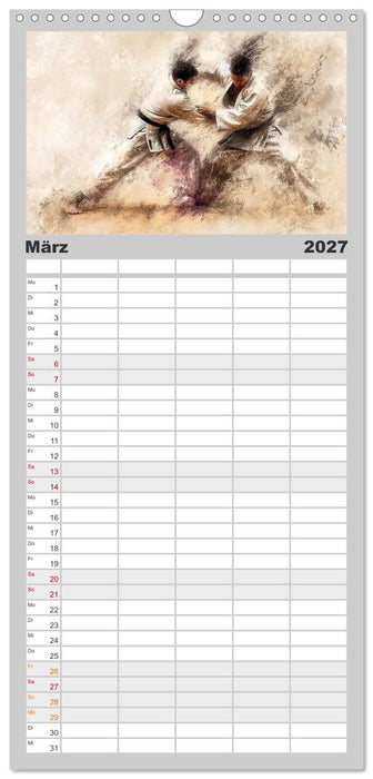 Olympische Sportarten (CALVENDO Familienplaner 2027)
