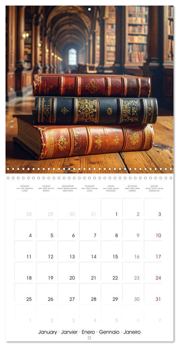 Wispers of Old Pages (CALVENDO Monthly Calendar 2027)