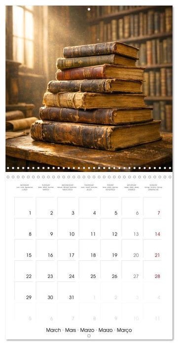 Wispers of Old Pages (CALVENDO Monthly Calendar 2027)