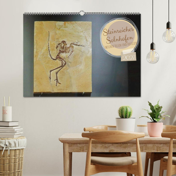 Solnhofen - zwischen Felsen und Fossilien (CALVENDO Wandkalender 2027)