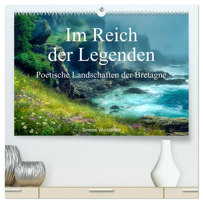 Im Reich der Legenden - Poetische Landschaften der Bretagne (CALVENDO Premium Wandkalender 2027)