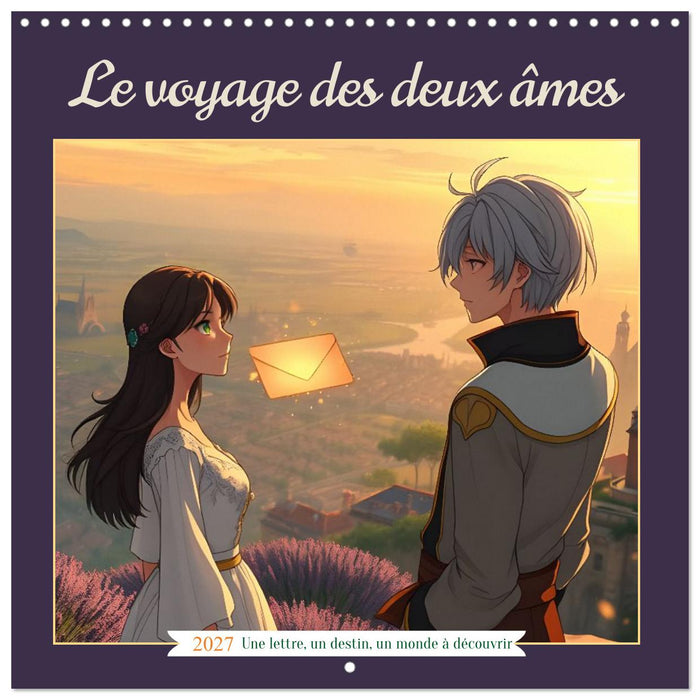 Le Voyage des Deux Âmes" (CALVENDO Calendrier mensuel 2027)