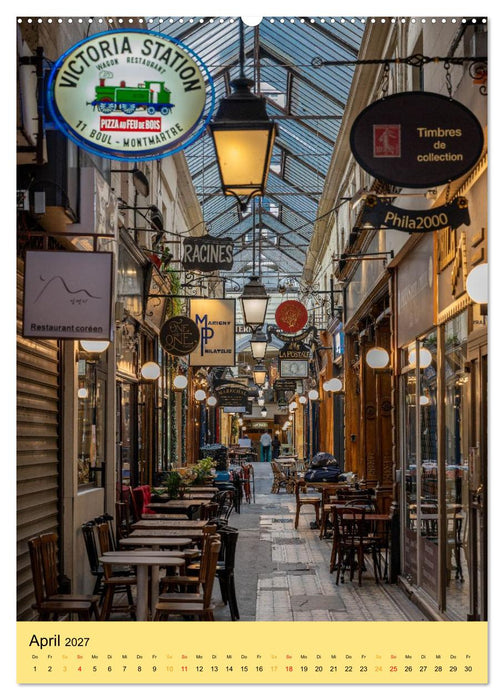 Paris Augenblicke für Genießer (CALVENDO Wandkalender 2027)