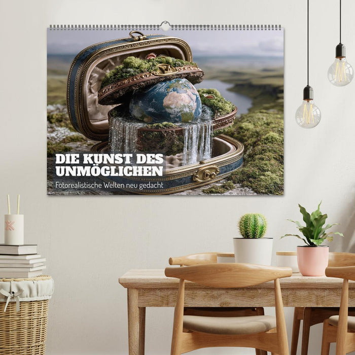 Die Kunst des Unmöglichen. Fotorealistische Welten neu gedacht (CALVENDO Wandkalender 2027)
