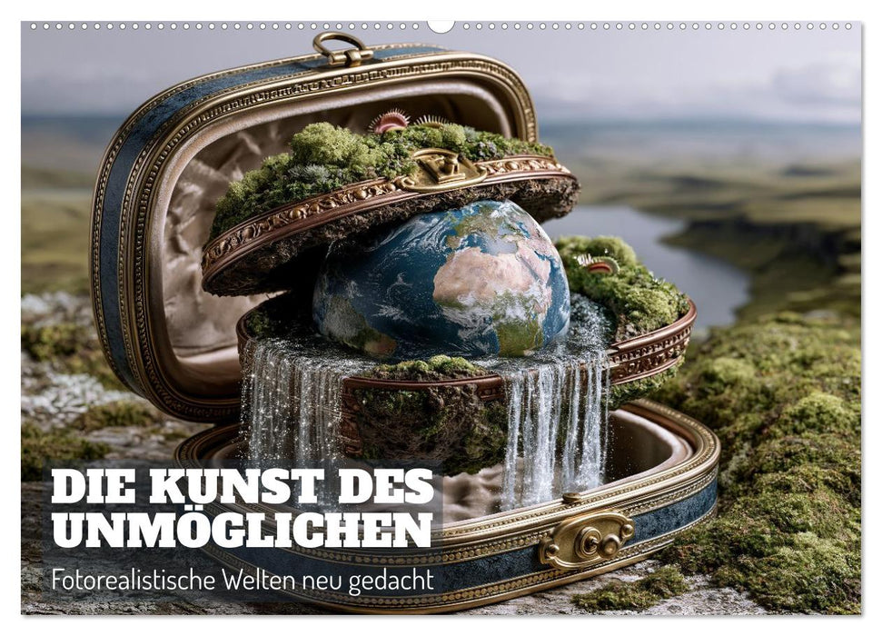 Die Kunst des Unmöglichen. Fotorealistische Welten neu gedacht (CALVENDO Wandkalender 2027)