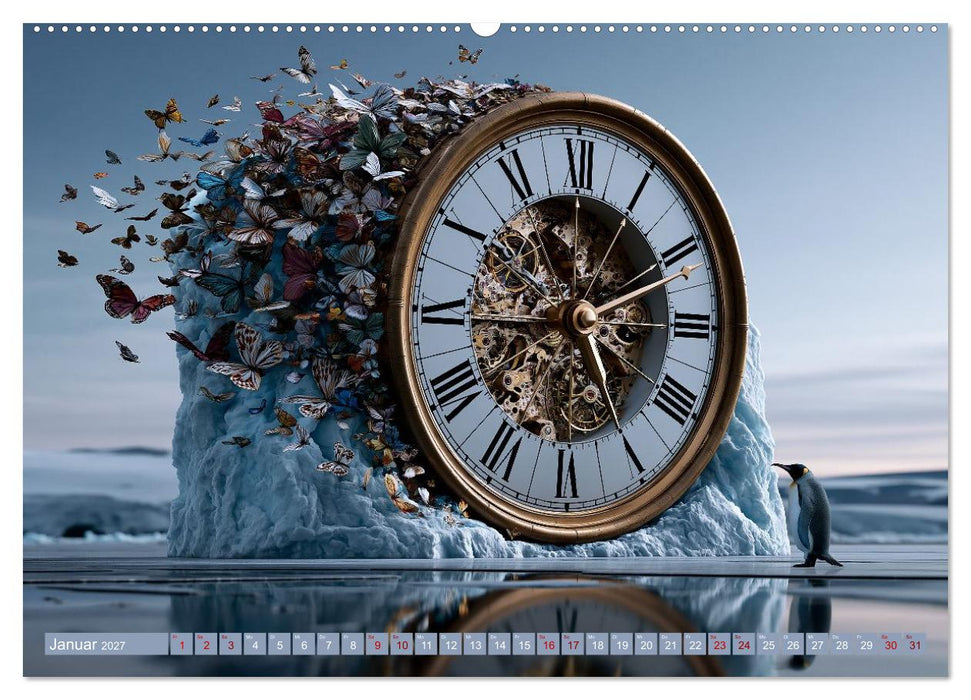 Die Kunst des Unmöglichen. Fotorealistische Welten neu gedacht (CALVENDO Wandkalender 2027)