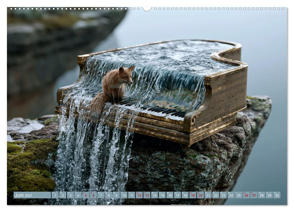 Die Kunst des Unmöglichen. Fotorealistische Welten neu gedacht (CALVENDO Wandkalender 2027)