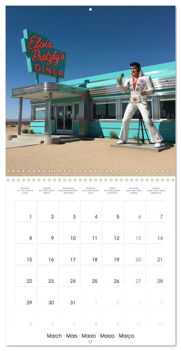 Diner nostalgia (CALVENDO Monthly Calendar 2027)