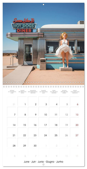 Diner nostalgia (CALVENDO Monthly Calendar 2027)