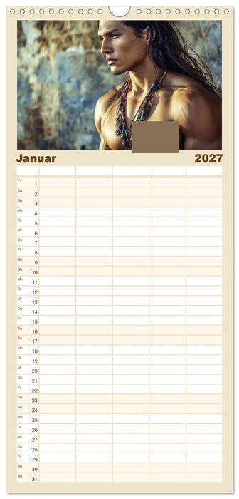 Im Bann des Kriegers (CALVENDO Familienplaner 2027)