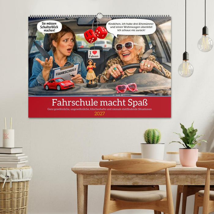 Fahrschule macht Spaß (CALVENDO Wandkalender 2027)