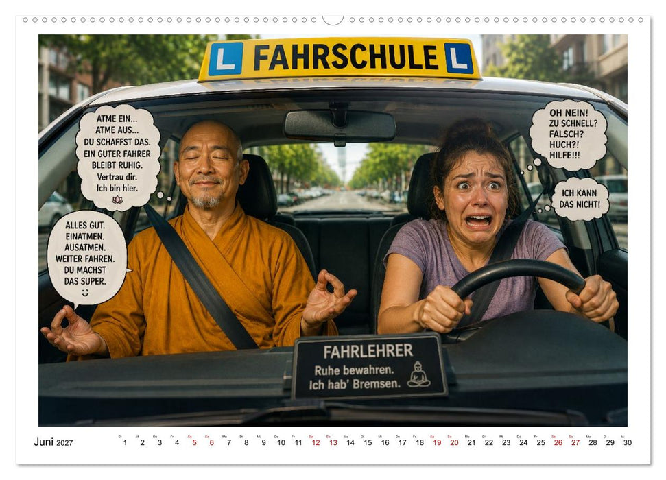 Fahrschule macht Spaß (CALVENDO Wandkalender 2027)