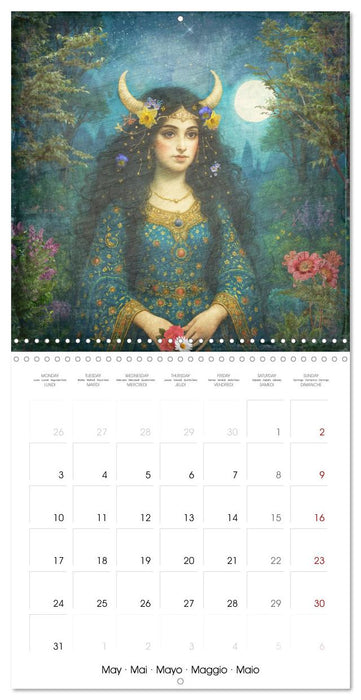 Astrology Princesses (CALVENDO Monthly Calendar 2027)