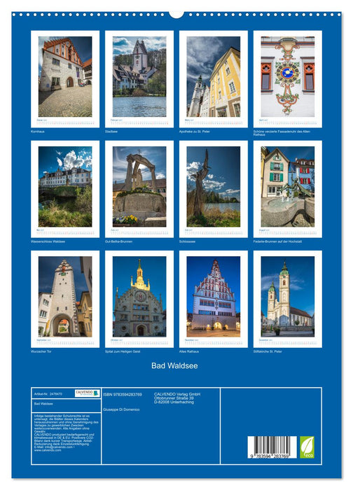 Bad Waldsee (CALVENDO Premium Wandkalender 2027)
