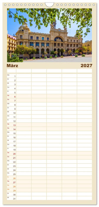 Zauberhaftes Valencia (CALVENDO Familienplaner 2027)