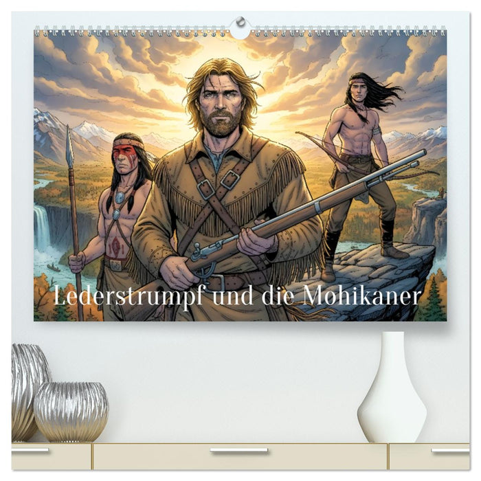 Lederstrumpf und die Mohikaner (CALVENDO Premium Wandkalender 2027)
