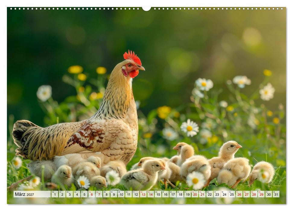 Lieblingstiere vom Bauernhof (CALVENDO Wandkalender 2027)