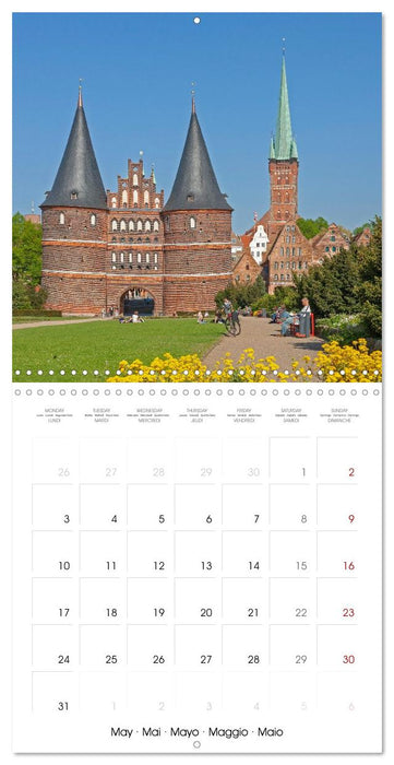 Hanseatic League - Places in northern Germany (CALVENDO Monthly Calendar 2027)