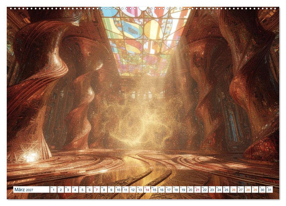 Architektur der Emotionen - Gestaltete Stimmungen (CALVENDO Wandkalender 2027)