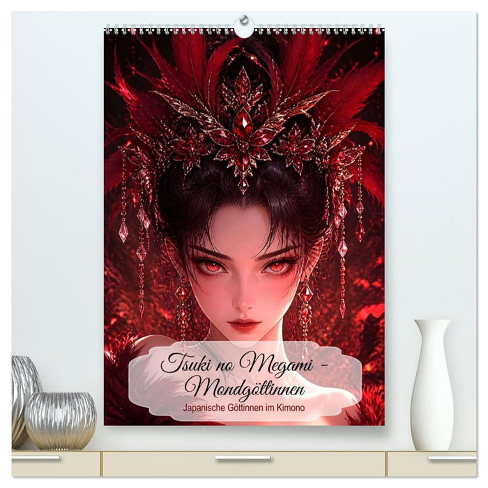 Tsuki no Megami - Mondgöttinnen (CALVENDO Premium Wandkalender 2027)