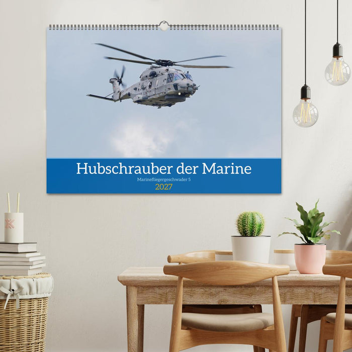 Hubschrauber der Marine (CALVENDO Wandkalender 2027)