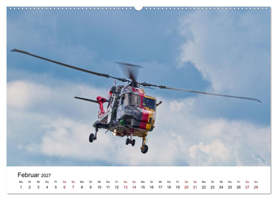 Hubschrauber der Marine (CALVENDO Wandkalender 2027)