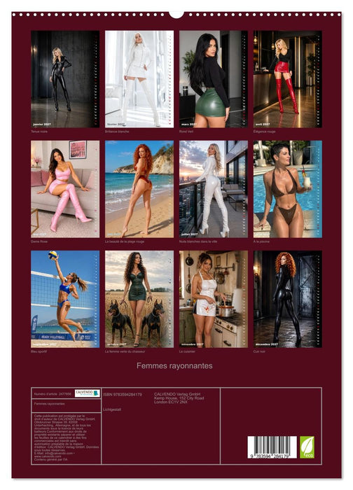 Femmes rayonnantes (CALVENDO Calendrier supérieur 2027)