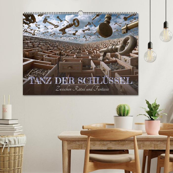 Der Tanz der Schlüssel. Zwischen Rätsel und Fantasie (CALVENDO Wandkalender 2027)