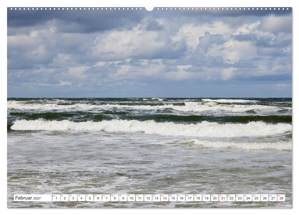 Nordseeinseln - Pure Erholung in der Natur (CALVENDO Wandkalender 2027)