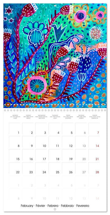 Garden Of Joy 2027 (CALVENDO Monthly Calendar 2027)