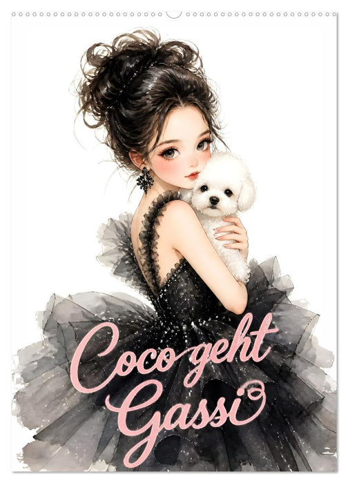 Coco geht Gassi (CALVENDO Wandkalender 2027)