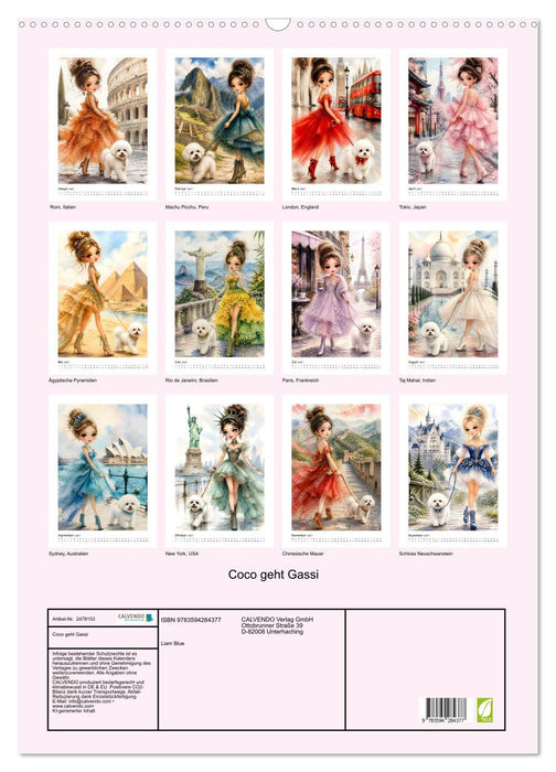 Coco geht Gassi (CALVENDO Wandkalender 2027)