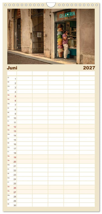 Verona Stadt der Romantik (CALVENDO Familienplaner 2027)