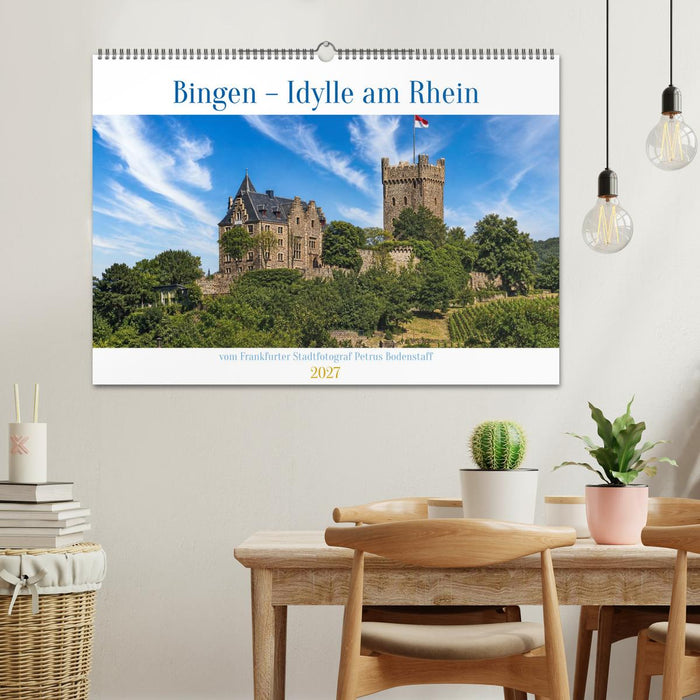 Bingen - Idylle am Rhein (CALVENDO Wandkalender 2027)