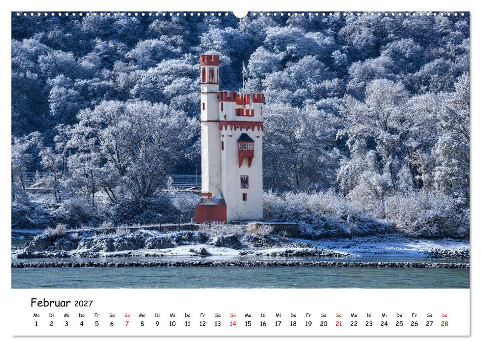 Bingen - Idylle am Rhein (CALVENDO Wandkalender 2027)