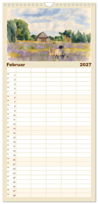 Zauberhaftes Lüneburg (CALVENDO Familienplaner 2027)