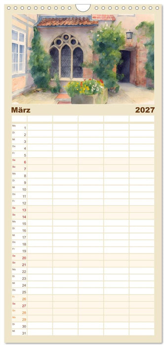 Zauberhaftes Lüneburg (CALVENDO Familienplaner 2027)