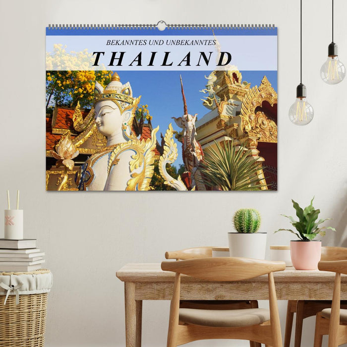 Bekanntes und Unbekanntes Thailand (CALVENDO Wandkalender 2027)